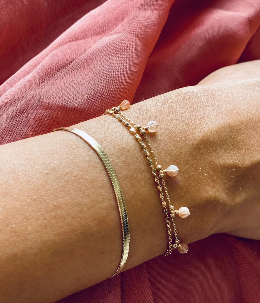 Pur Bracelet (Gold-plated Steel)