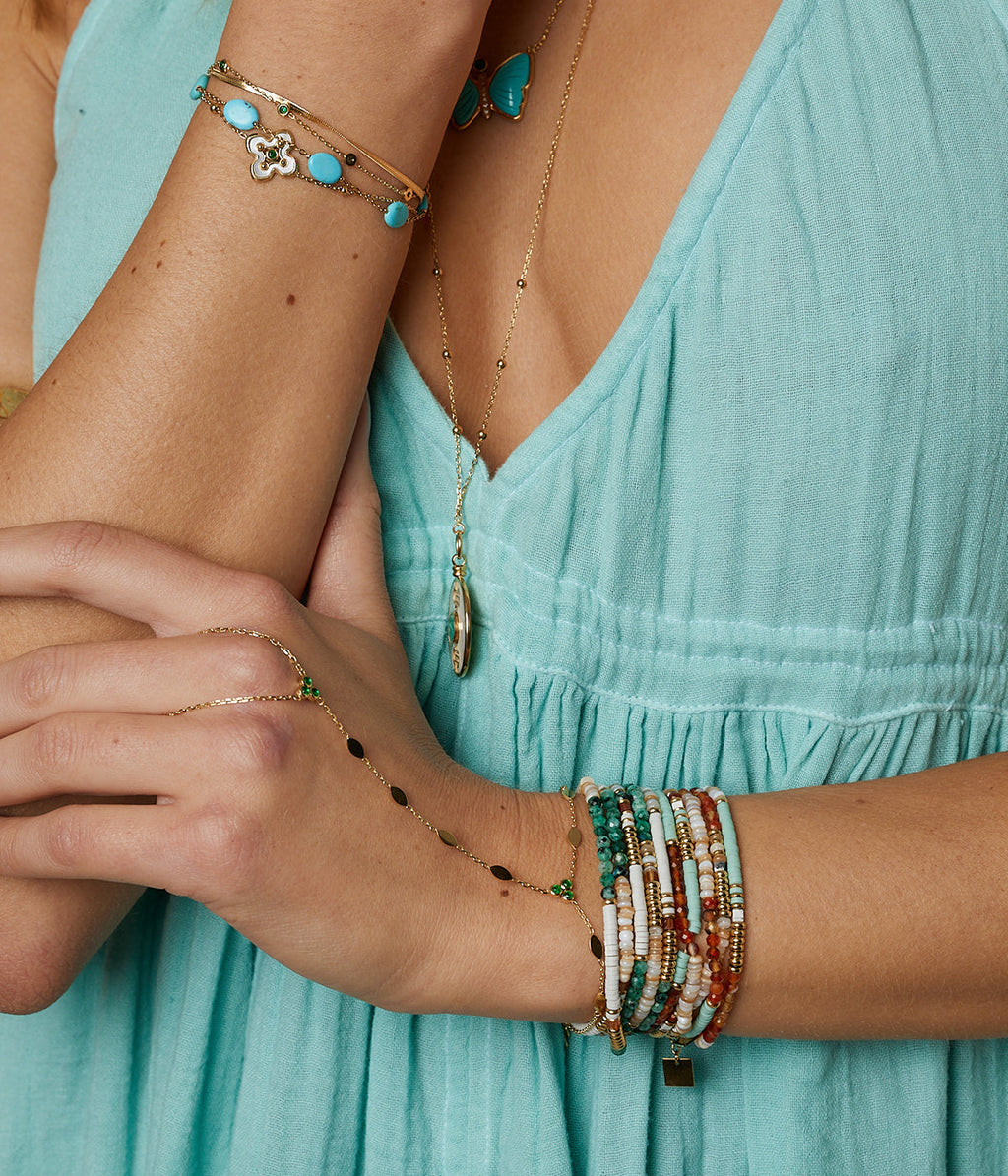 Sahara Hand Jewelry (Gold-Plated Steel)