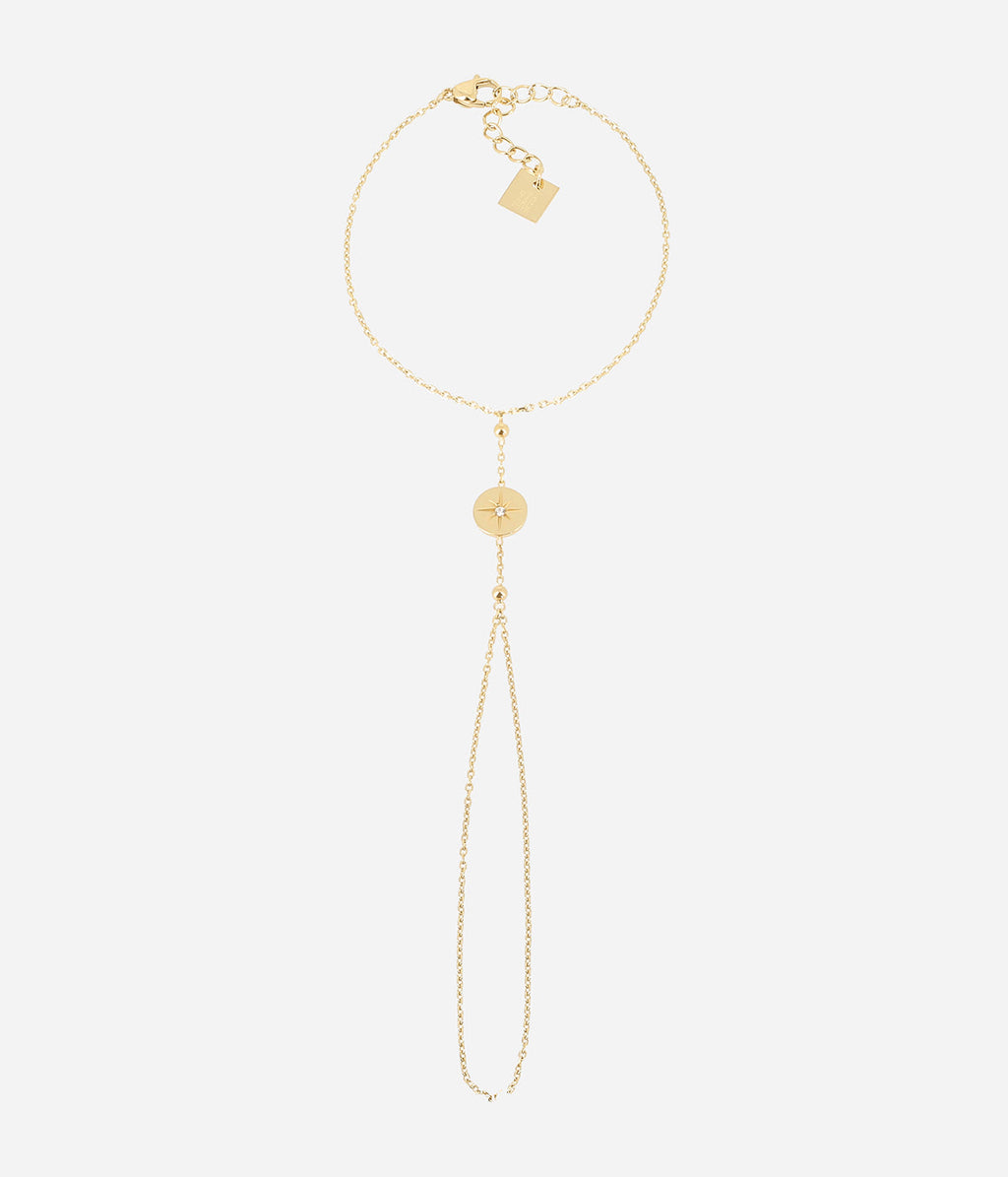 Bijou de main Boliva (Acier doré)