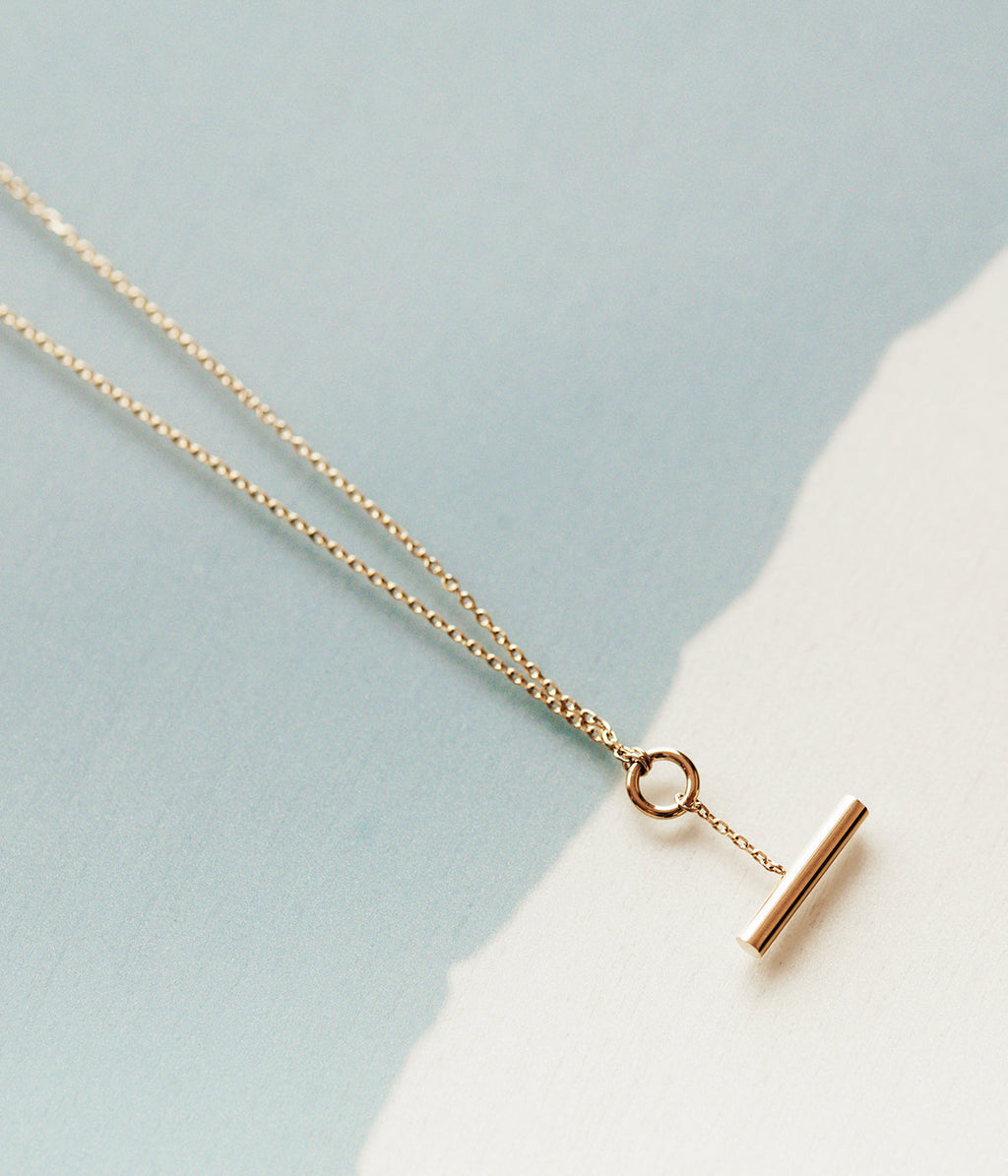 Necklace Furio (Gold-plated steel)