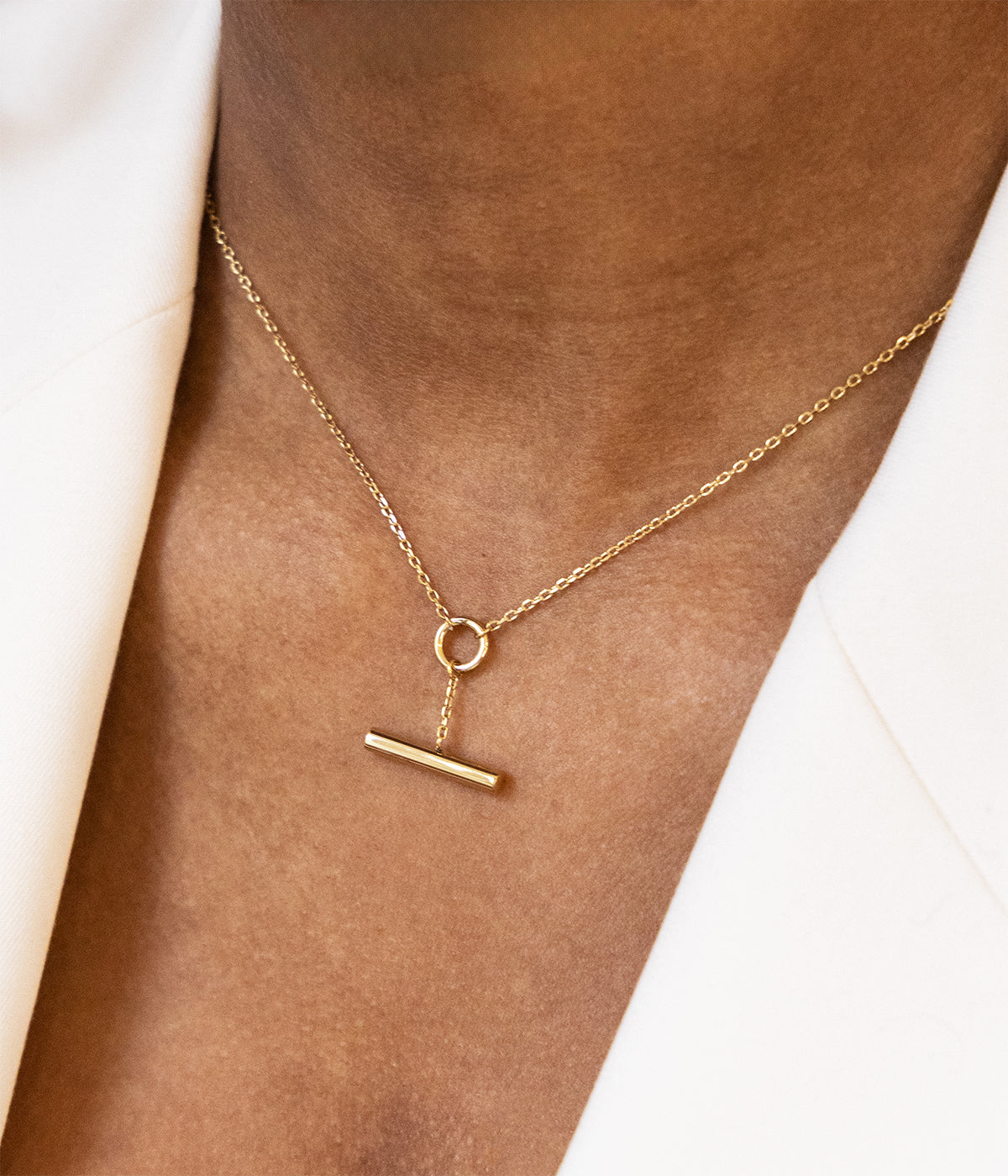 Necklace Furio (Gold-plated steel)