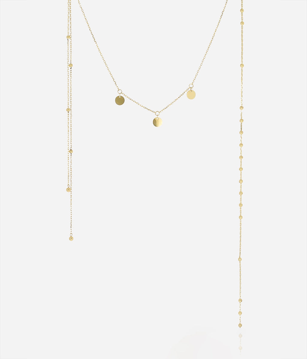 Bijou de dos Amanda (Acier doré)