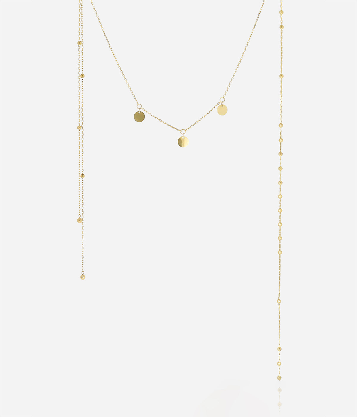 Bijou de dos Amanda (Acier doré)