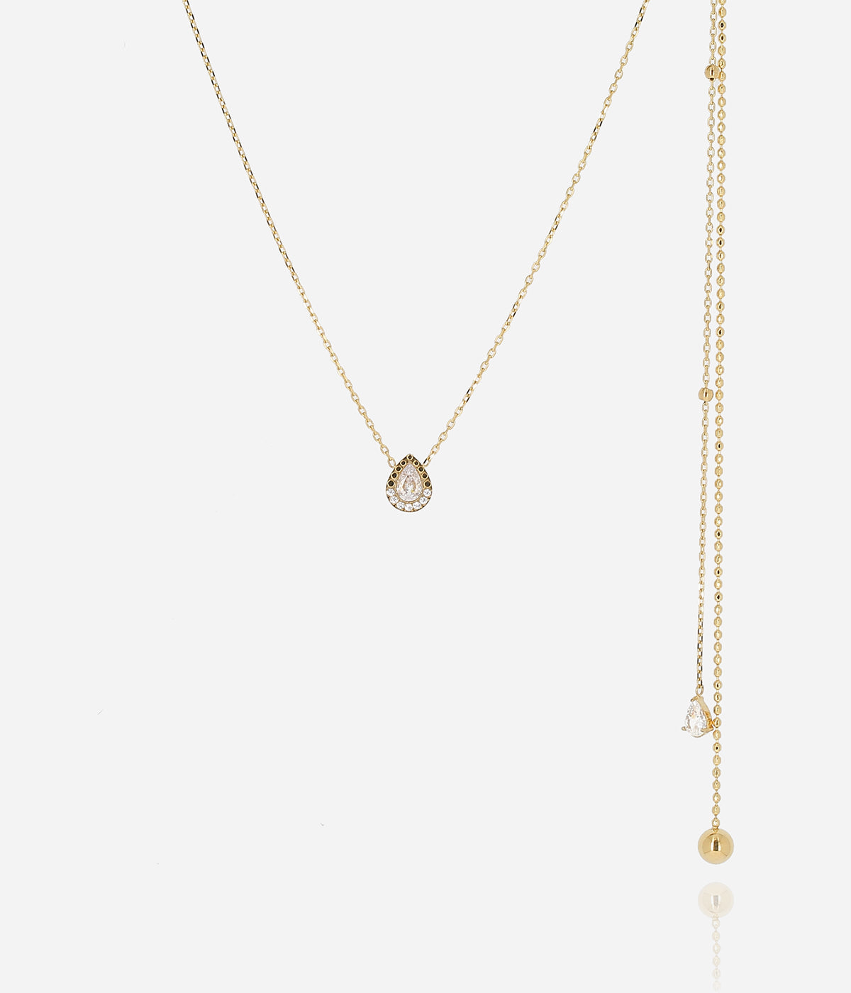 Bijou de dos Ilona (Acier doré)