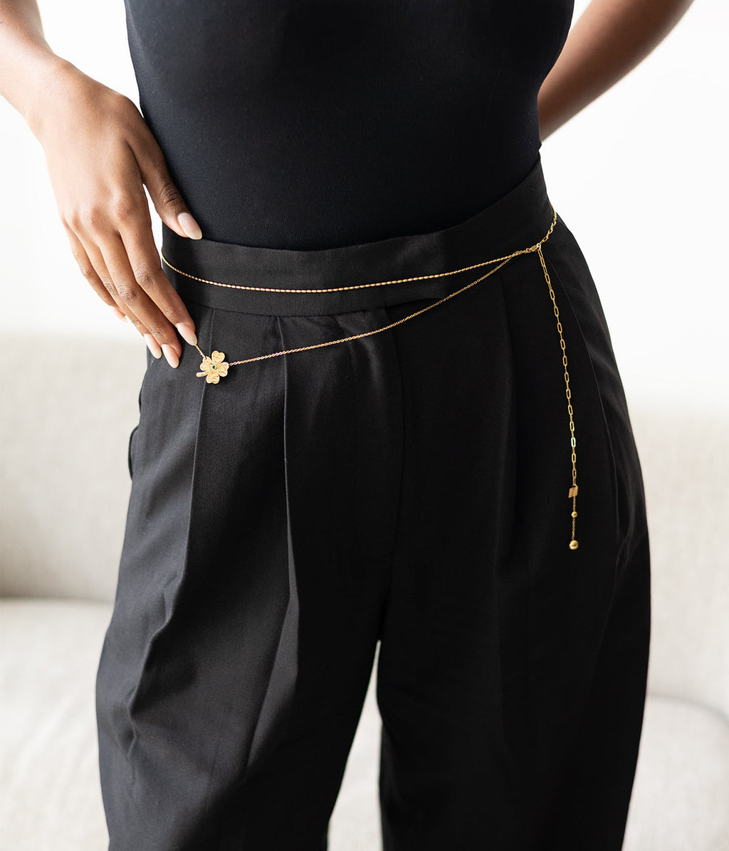 Waist jewel Propriano (Golden steel)