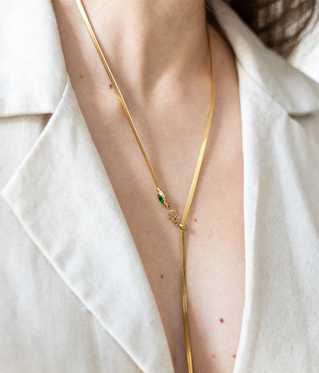 Waist jewel Olmeto (Golden steel)